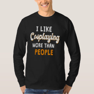 Kostüme für Cosplay-Charaktere Beruf Kostümspiel T-Shirt