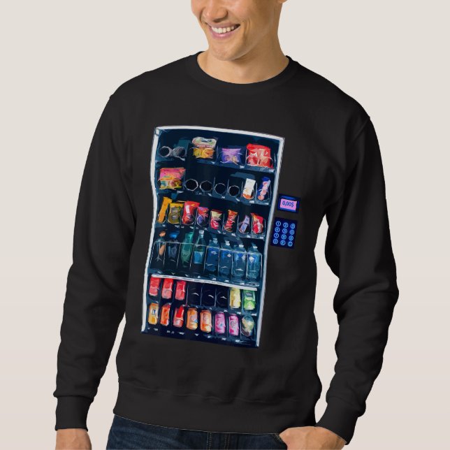 Kostüme für Halloween-Maschinensilvester Sweatshirt (Vorderseite)
