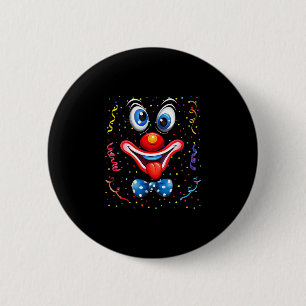 Kostüme für lustige Clowns-Damen für Kinderkarneva Button