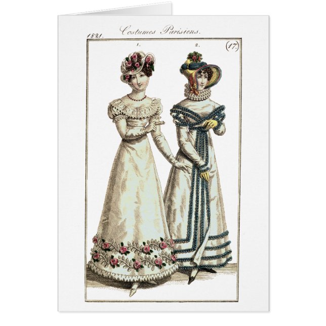 Kostüme Parisiens Modegeck 1821 (Vorne)