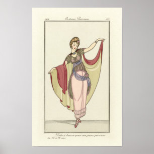 Kostüme Parisiens- Tanzkleid Poster