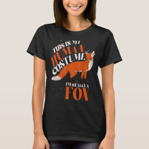 Kostüme Party Forest Animal Wildlife Fox T-Shirt