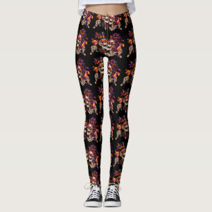 Kostüme und Cocktails Erwachsenenparty Halloween Leggings
