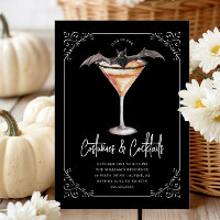 Kostüme und Martinis-Halloween-Party