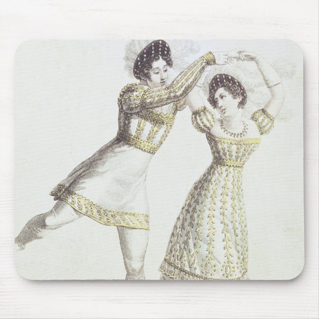 Kostümentwurf für ein Ballett Mousepad (Vorne)