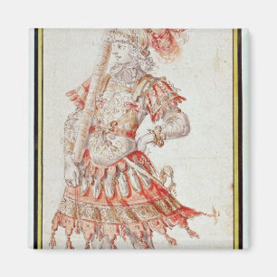 Kostümentwurf für Karussell, c.1662 Magnet