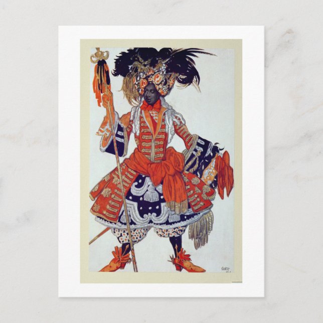 Kostümgestaltung für die Königin-Garde, von Sleepi Postkarte (Vorderseite)