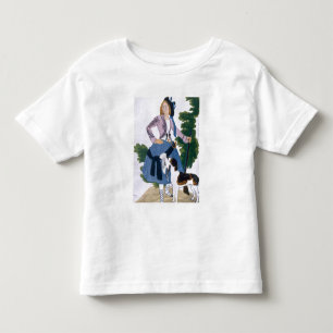 Kostümieren Sie Entwurf für den Huntress, 1922 Kleinkind T-shirt