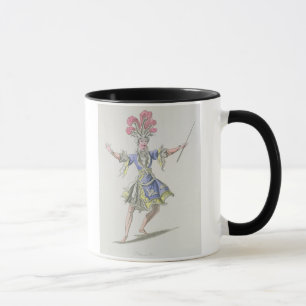 Kostümieren Sie Entwurf für den Magier, in Tasse