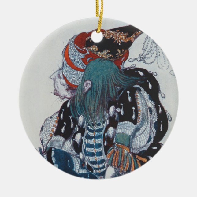 Kostümieren Sie Entwurf für den Pageboy der bösen Keramikornament (Vorne)