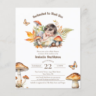 Kostümliche Fairy Fall Woodland Babydusche