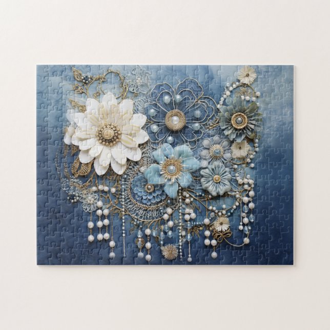 Kostümschmuck auf der Bue Denim Puzzle (Horizontal)