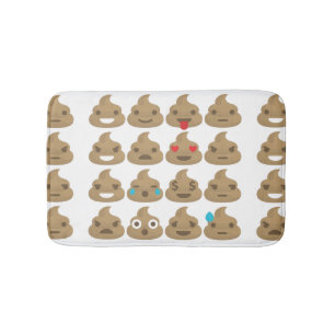 Kot-Emoji Toilette Badematte Badematte