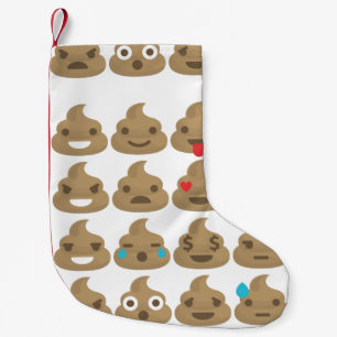 Kot-Emoji Weihnachten Weihnachtsstrumpf Kleiner Weihnachtsstrumpf