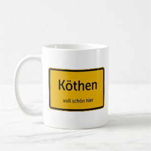 Köthen Tasse Kaffeetasse Teetasse