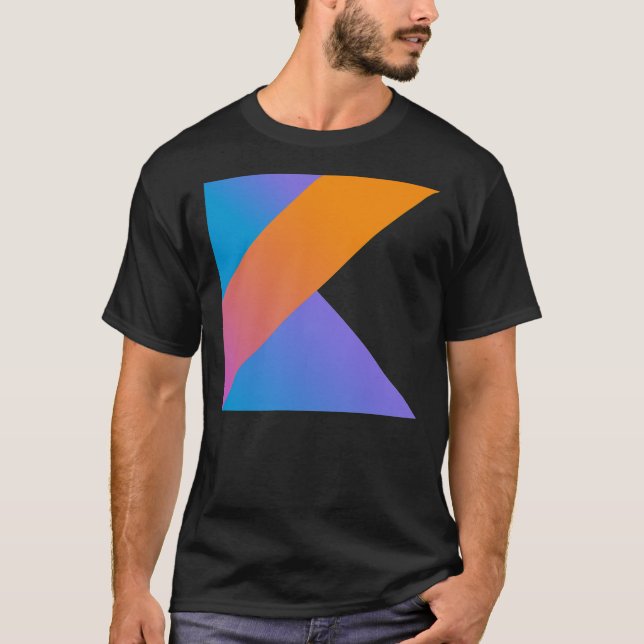 Kotlin logo t-shirt for Kotlin programmers Classic (Vorderseite)