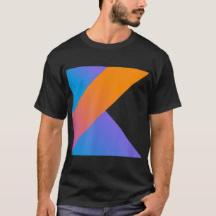 Kotlin Programmiersprachen-Logo für Kotlin-Program T-Shirt