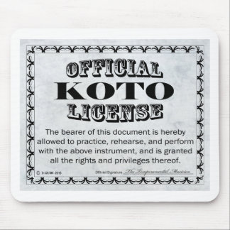 Koto-Lizenz Mousepad