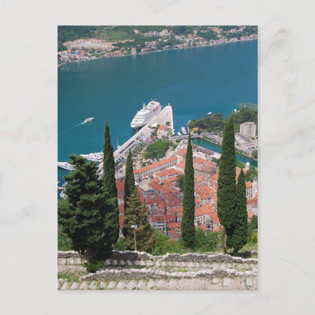 Kotor in Montenegro Postcard Postkarte (Vorderseite)