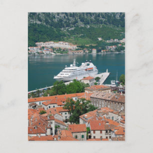 Kotor in Montenegro Postcard Postkarte