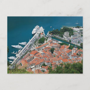 Kotor in Montenegro Postcard Postkarte