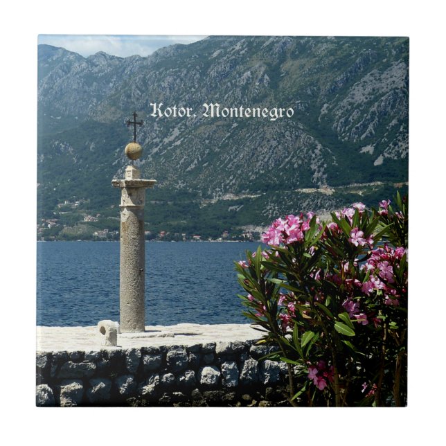 Kotor, Montenegro Fliese (Vorderseite)
