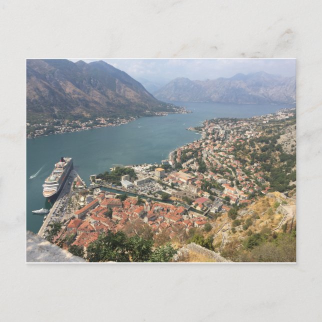 Kotor, Montenegro Postkarte (Vorderseite)