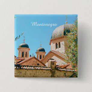 Kotor, Montenegro Reiseandenken Button