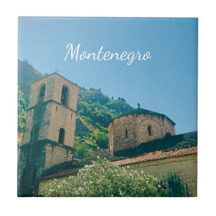 Kotor, Montenegro - Reiseandenken Fliese
