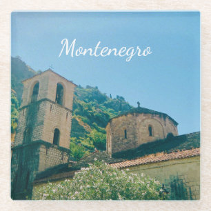 Kotor, Montenegro - Reiseandenken Glasuntersetzer
