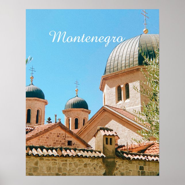 Kotor, Montenegro Reiseandenken Poster (Vorne)
