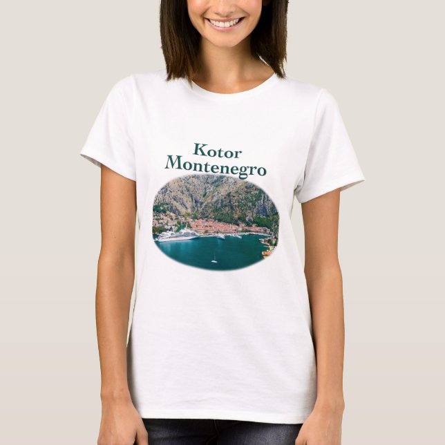 Kotor, Montenegro: Stari Grad T-Shirt (Vorderseite)