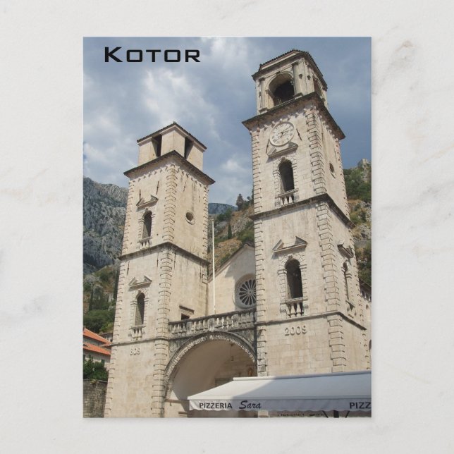 Kotor Postkarte (Vorderseite)