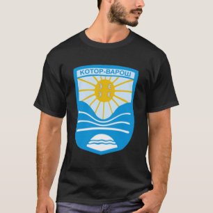 Kotor Varos Grb Republika Srpska RS Srpska Zastava T-Shirt