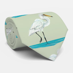 Kotuku White heron Krawatte