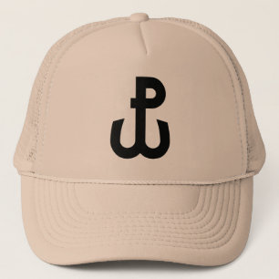 Kotwica Symbol Truckerkappe