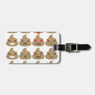 Kotz-Emojis Gepäckanhänger