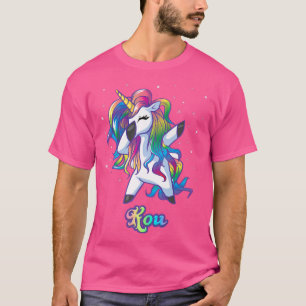 KOU Unicorn Geschenke für Mädchen Geburtstagsgesch T-Shirt