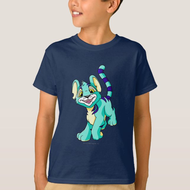 Kougra Blau T-Shirt (Vorderseite)