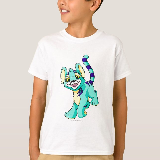 Kougra Blue T-Shirt (Vorderseite)
