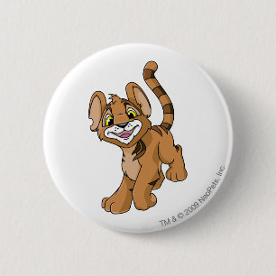Kougra Brown Button