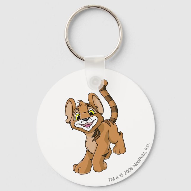 Kougra Brown Schlüsselanhänger (Vorderseite)