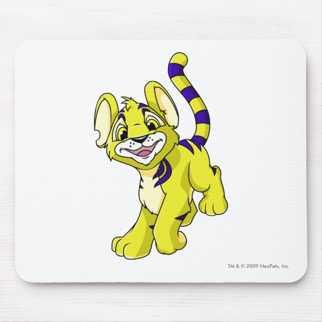 Kougra Gelb Mousepad (Vorne)