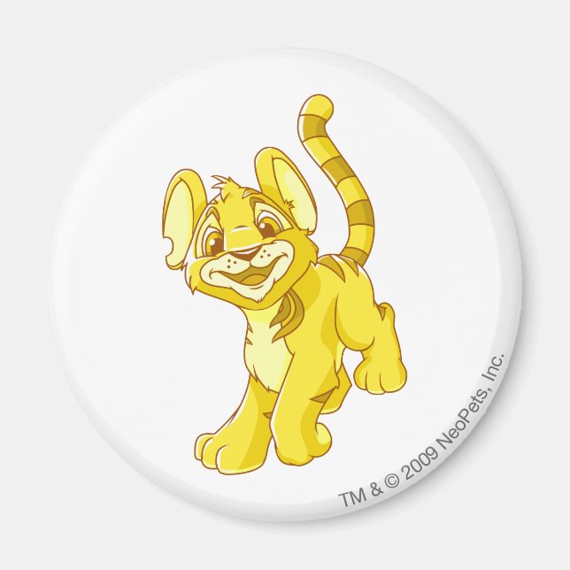 Kougra Gold Magnet (Vorne)