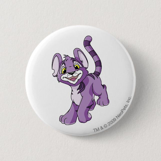 Kougra lila button (Vorderseite)