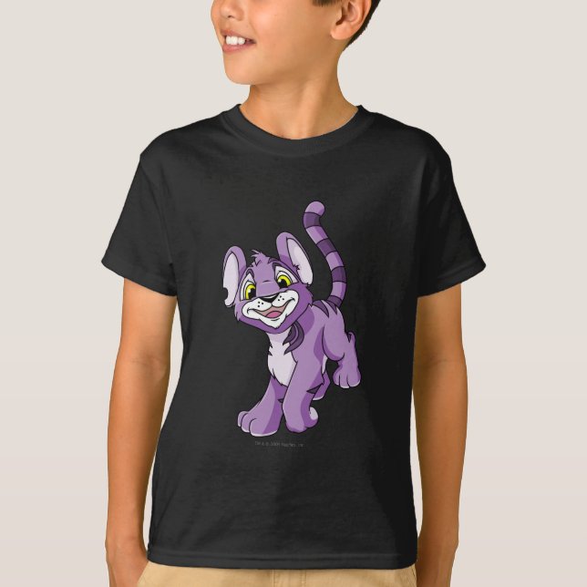 Kougra lila T-Shirt (Vorderseite)