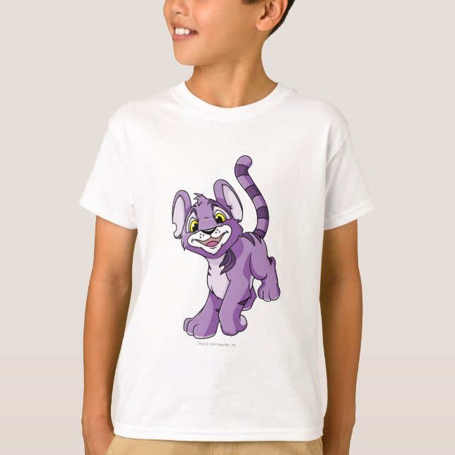 Kougra Lila T-Shirt (Vorderseite)