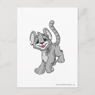 Kougra Silver Postkarte