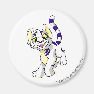 Kougra White Magnet