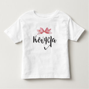 Koukla griechisches Mädchen-Shirt Kleinkind T-shirt